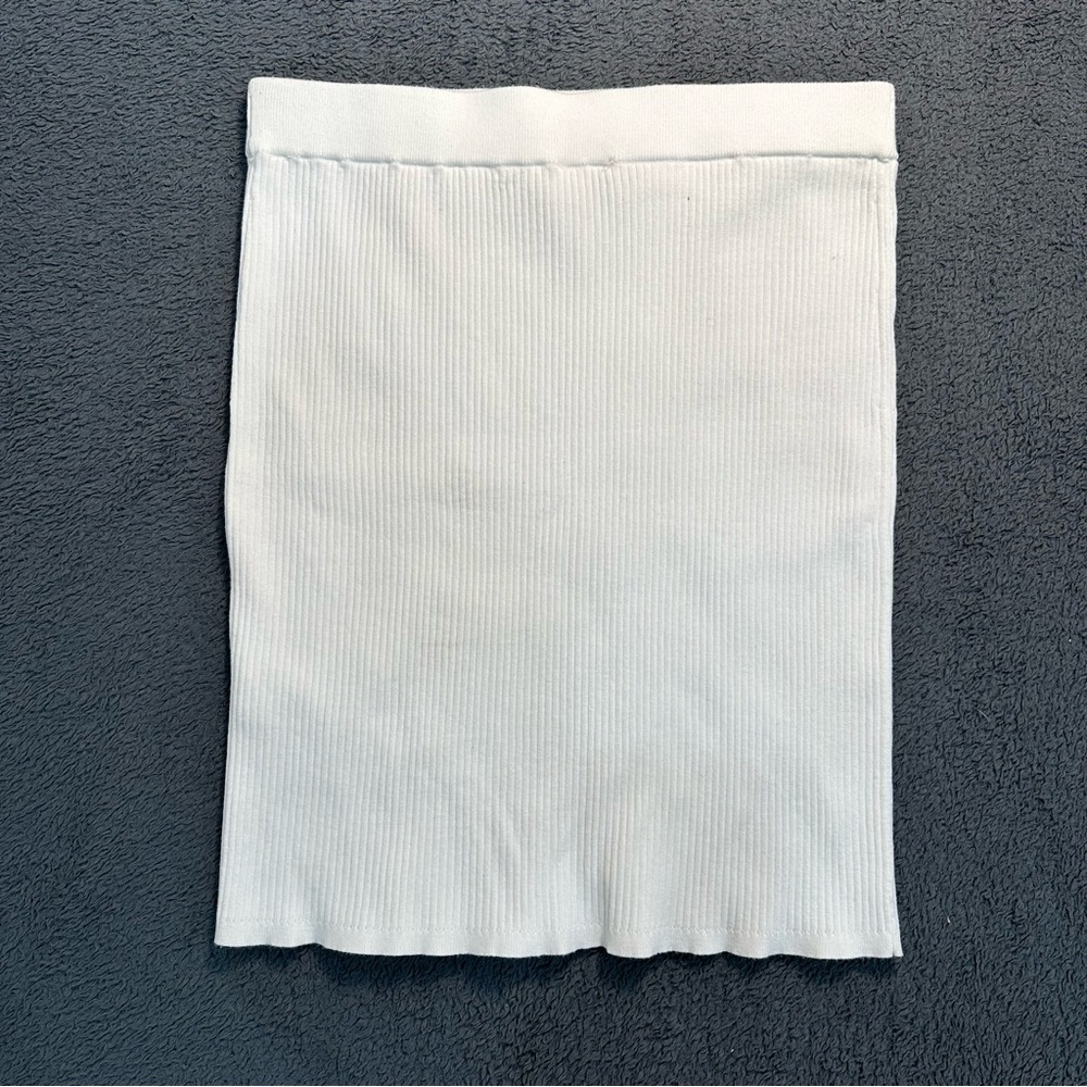 Wilfred white bodycon skirt